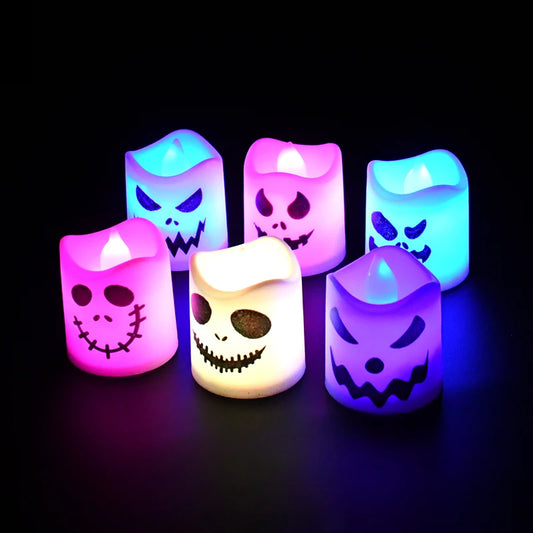 🕯️👻Bougies LED Halloween 👻🕯️
