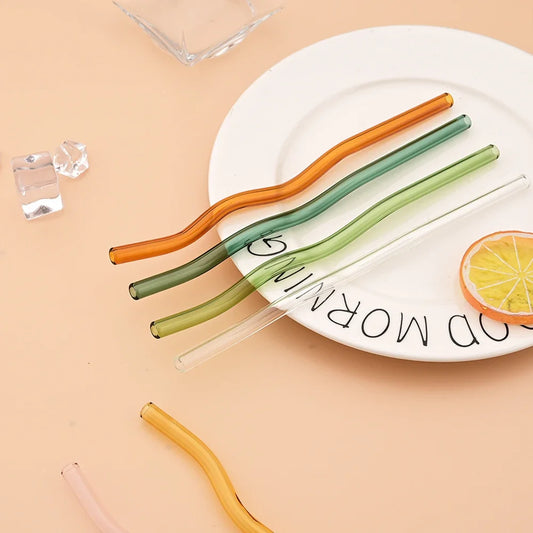 🌸 Pailles ondulées x10 🌸