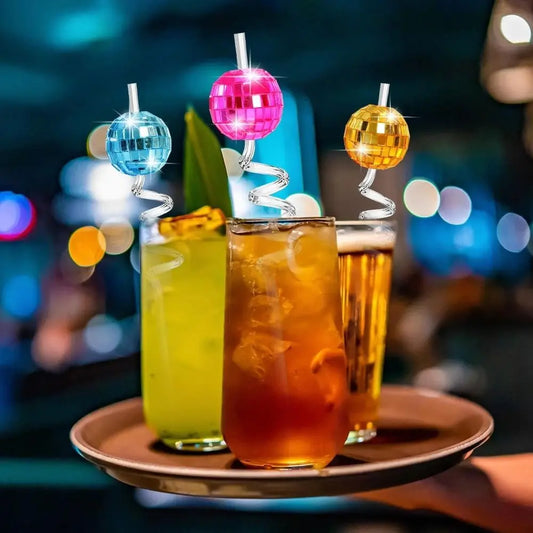 ✨🪩Pailles boules à facettes 🪩✨