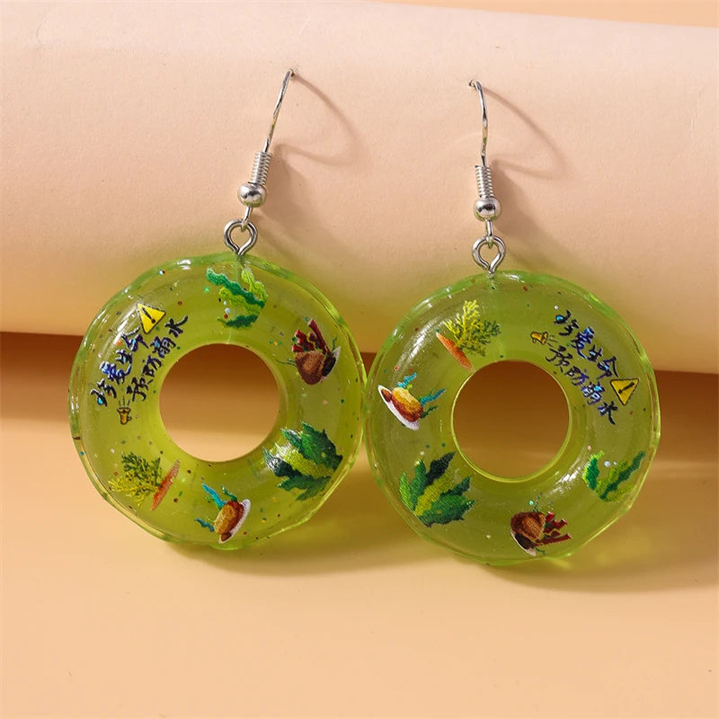 🛟Boucles d'oreille Pool Party🛟
