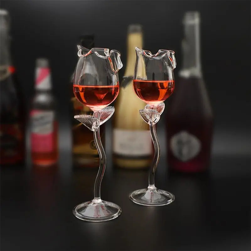 🌹 Verre à vin Rose 🌹