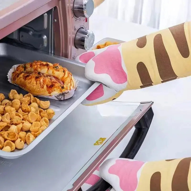 🐾Gants de cuisine patte de chat🐾