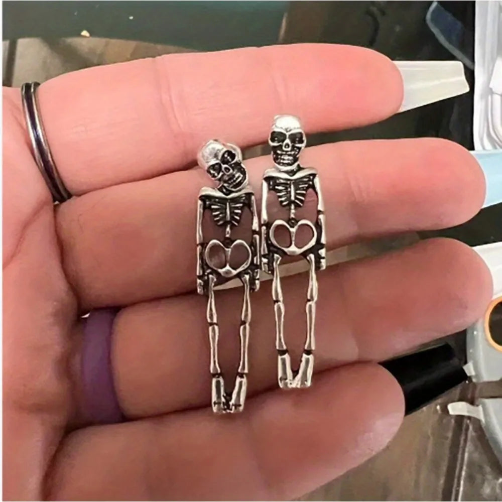 ☠️Boucles d'oreilles Squelettes ☠️