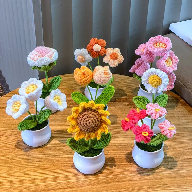 💐Fleurs crochetées💐