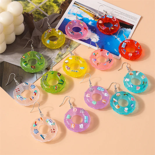 🛟Boucles d'oreille Pool Party🛟