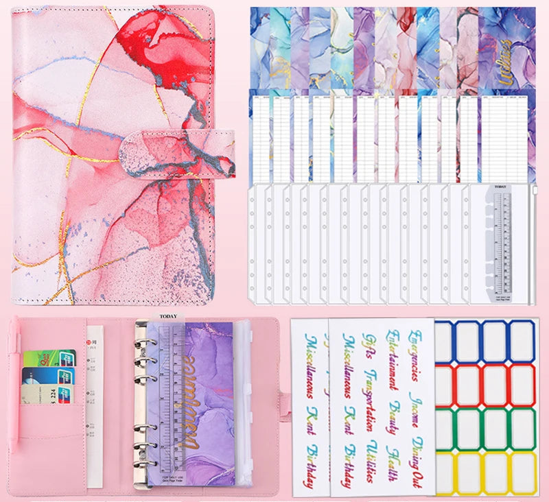 📒Organisateur budget Marbré📒