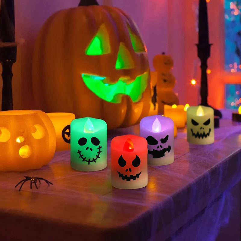 🕯️👻Bougies LED Halloween 👻🕯️