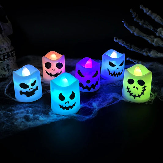🕯️👻Bougies LED Halloween 👻🕯️