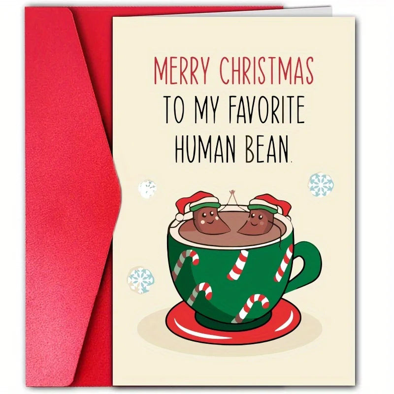 🫘Carte de Noël bean🫘