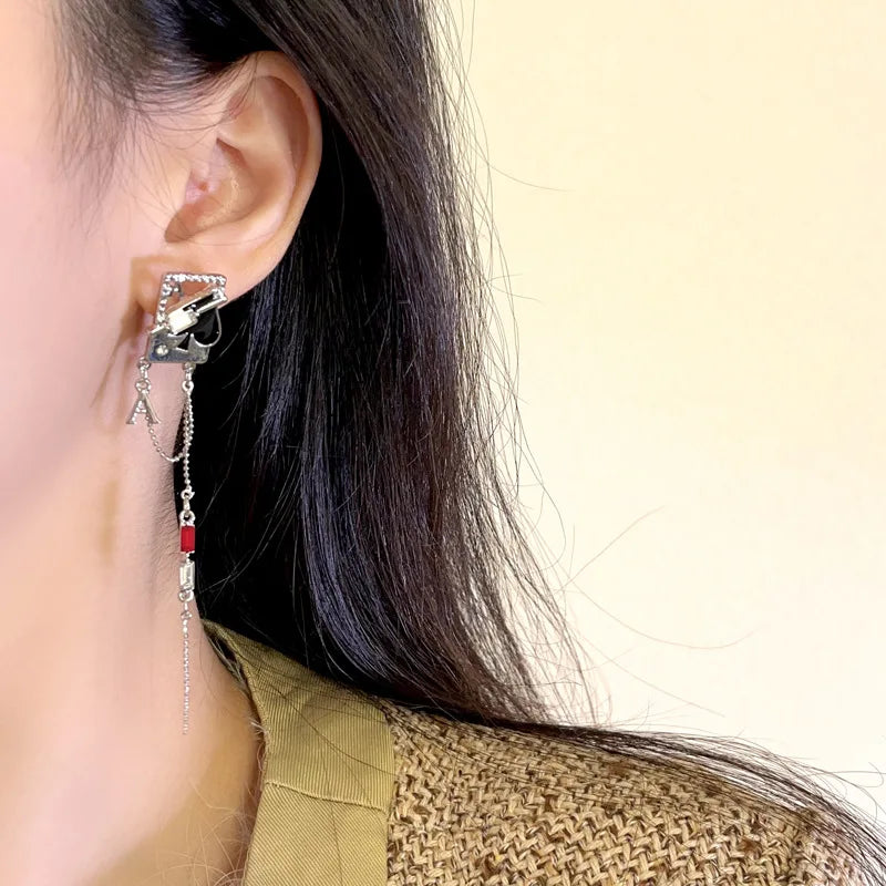 ♠️♥️Boucles d'oreilles AS♠️♥️