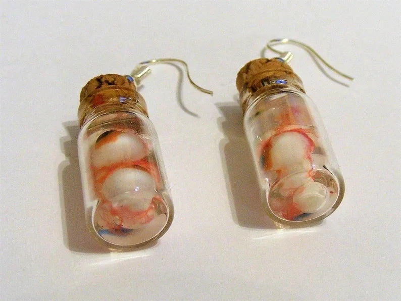 👁️Boucles d’oreilles Bocal 👁️
