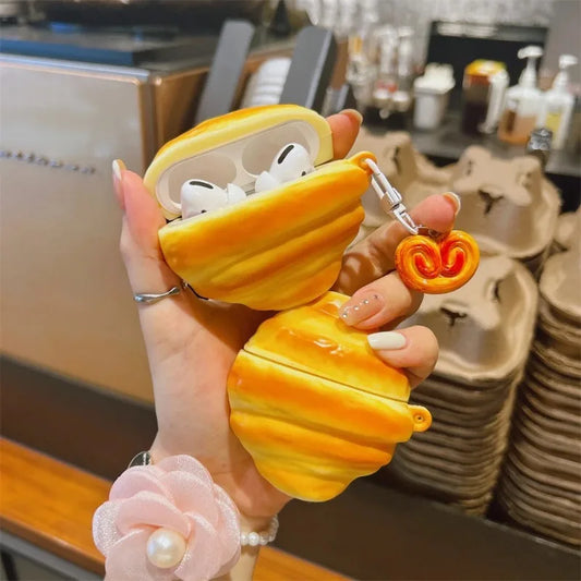 🥐Boîte AirPods Croissant🥐