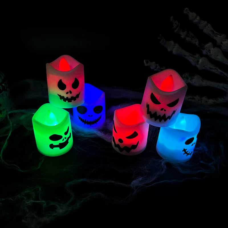 🕯️👻Bougies LED Halloween 👻🕯️