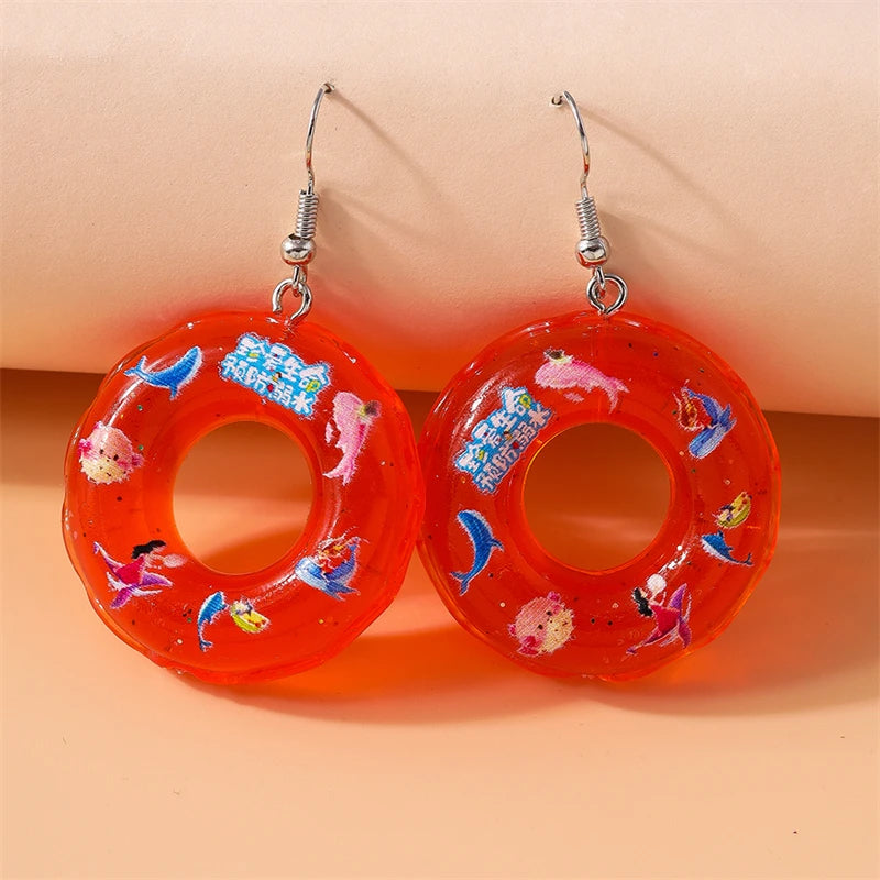 🛟Boucles d'oreille Pool Party🛟
