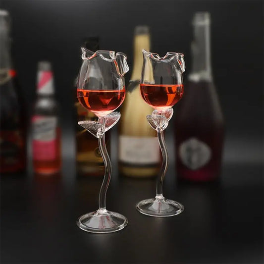 🌹 Verre à vin Rose 🌹