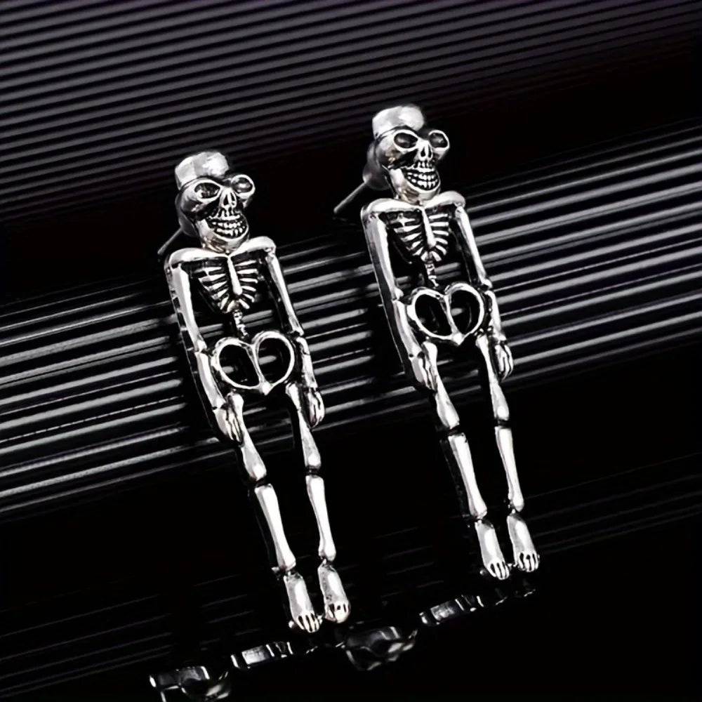 ☠️Boucles d'oreilles Squelettes ☠️