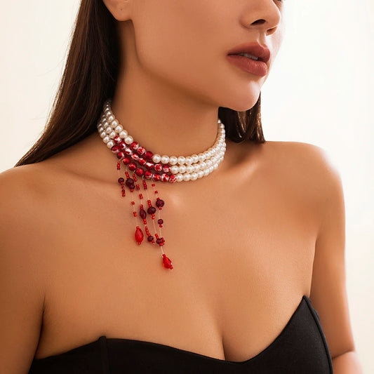 🩸Collier Blood Drops 🩸