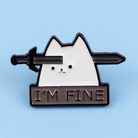 🐈Pin chat stoïque🐈