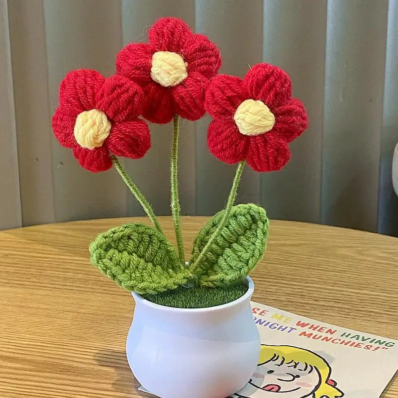 💐Fleurs crochetées💐