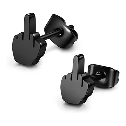 🖕Boucles d'oreilles "middle finger"🖕