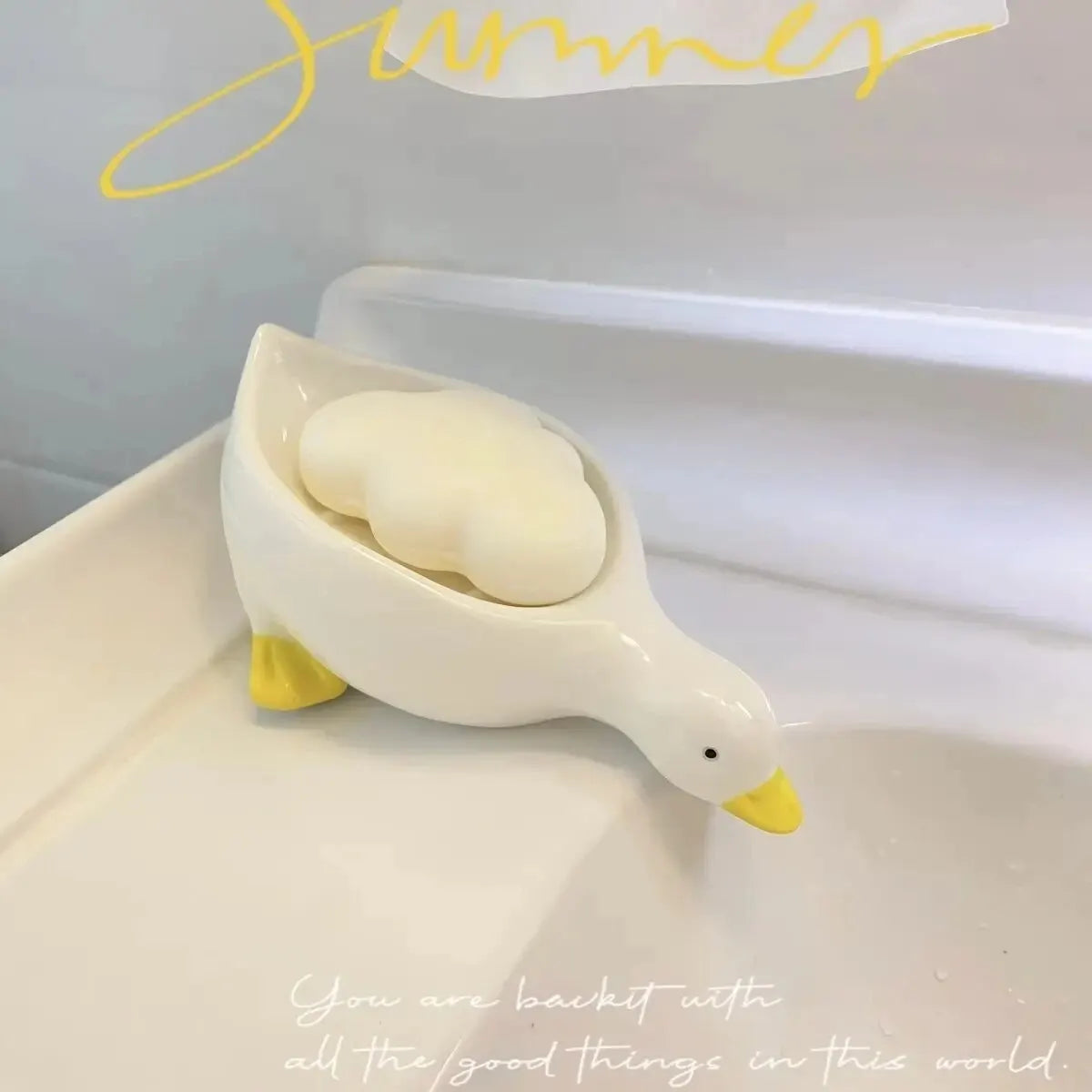 🐤Porte savon canard🐤