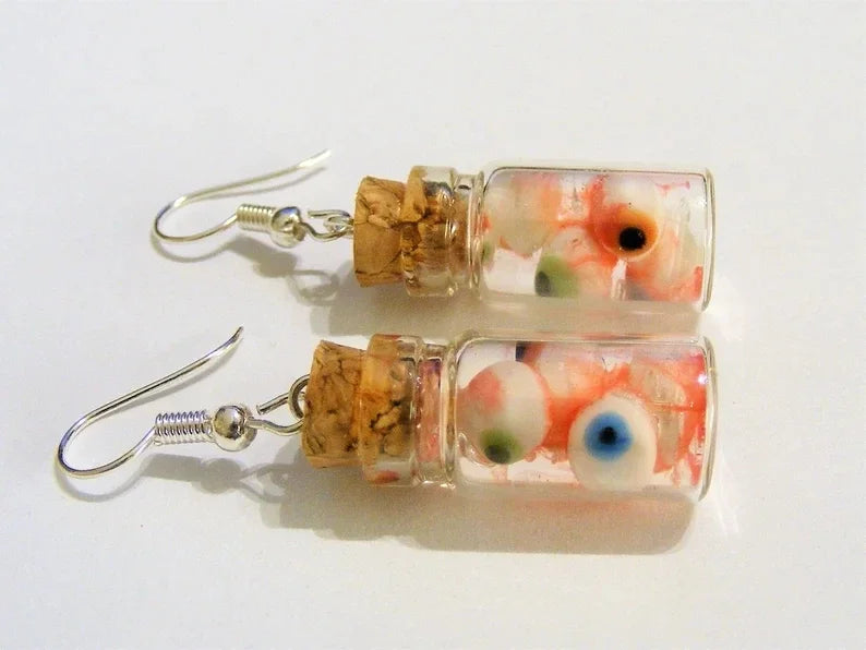 👁️Boucles d’oreilles Bocal 👁️