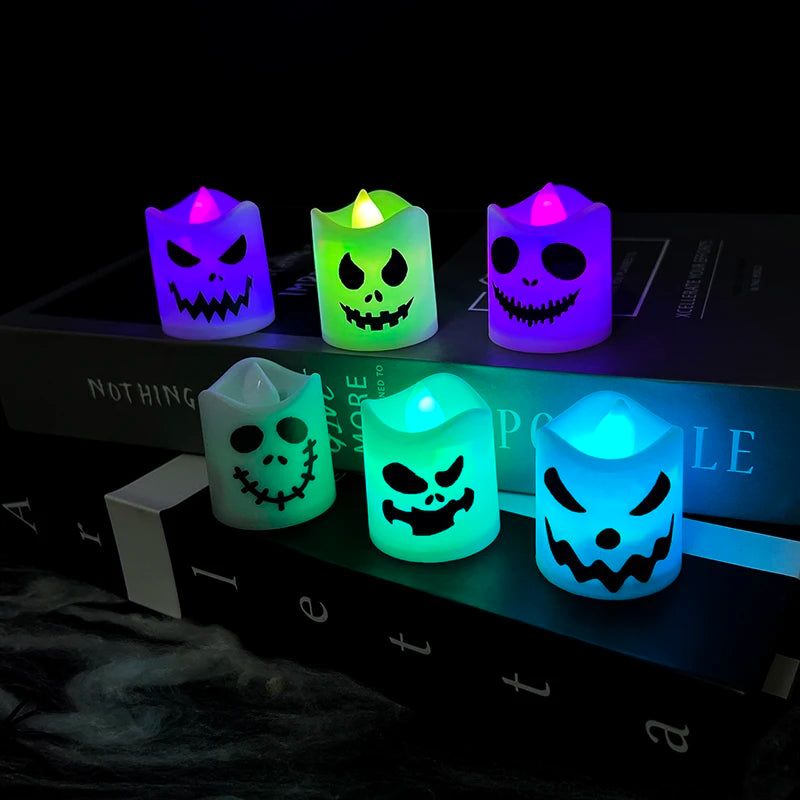 🕯️👻Bougies LED Halloween 👻🕯️