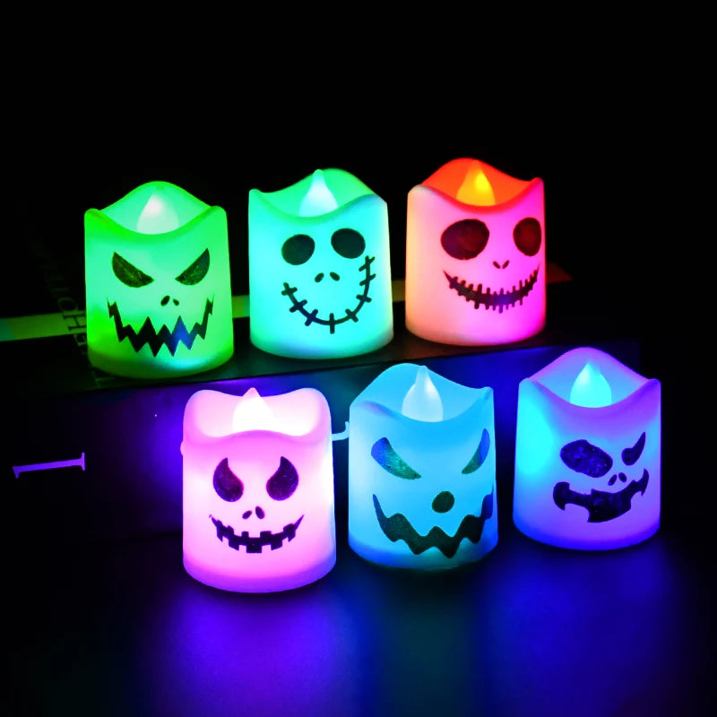 🕯️👻Bougies LED Halloween 👻🕯️