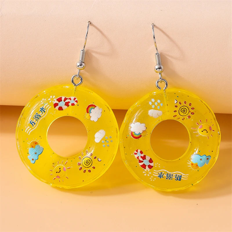 🛟Boucles d'oreille Pool Party🛟